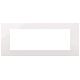 Vimar Linea 30657.40 Placca 7M Reflex bianco product photo Photo 01 2XS