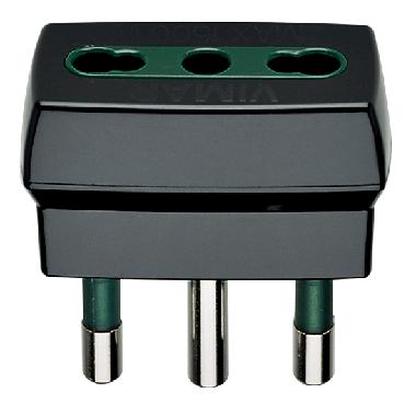 Adattatore S17 + P17/11 nero product photo Photo 01 3XL