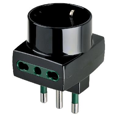 Adattatore mult. S17+2P17/11+P30 nero product photo Photo 01 3XL