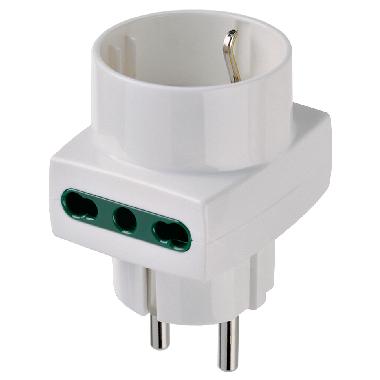 Adattatore mult. S31+2P17/11+P30 bianco product photo Photo 01 3XL