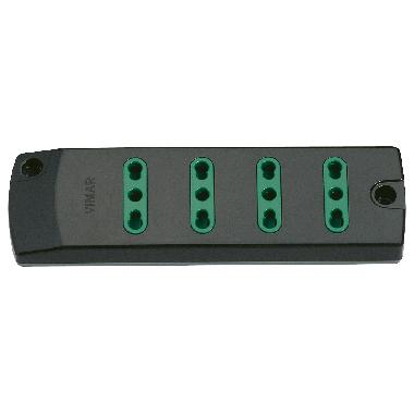 Presa mult. 4P17/11 nero product photo Photo 01 3XL