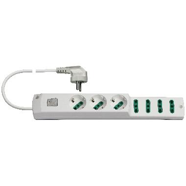 Presa mult.3P30+4P17/11+int.+S3190° b.co product photo Photo 01 3XL