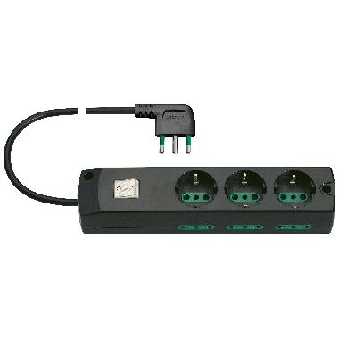 Presa mult.3P30+6P17/11+int.+S1790°nero product photo Photo 01 3XL