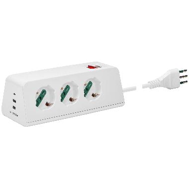 Presa scrivania 3univ.+3USB+S11+cbe b. product photo Photo 01 3XL