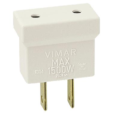 Adattatore 2P USA - P10 bianco product photo Photo 01 3XL