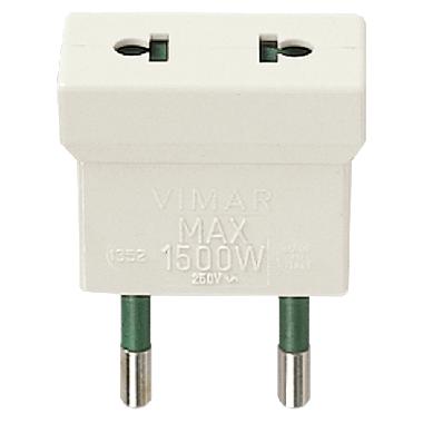 Adattatore S10 - USA+EU bianco product photo Photo 01 3XL