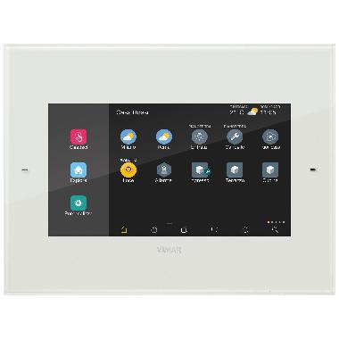 Touch screen domotico IP 7in PoE bianco product photo Photo 01 3XL