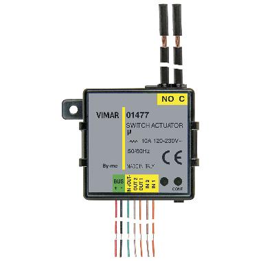 Modulo domotico 2in 3out (1 relè+2 LED) product photo Photo 01 3XL