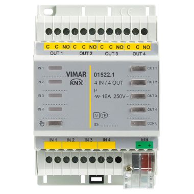 Dispositivo 4 in 4 out multifunzione KNX product photo Photo 01 3XL