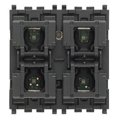 Comando KNX 4 pulsanti + attuatore 2M product photo Photo 01 3XL