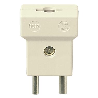 Spina polarizzata 2P 6A 24V ass. avorio product photo Photo 01 3XL