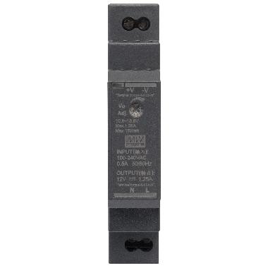 Alimentatore 100-240Vac 12Vdc 1,25A product photo Photo 01 3XL