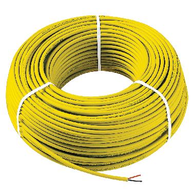 By-me cavo 2x0,5 LSZH Cca 100m giallo (Conf. da 100 Mt.) product photo Photo 01 3XL