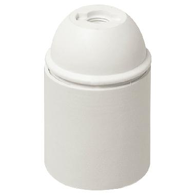 Portalampada E27 cpfil cm/lisc. bianco product photo Photo 01 3XL