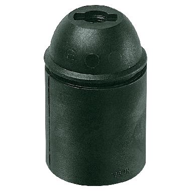 Portalampada E27 cpfil cm/lisc. nero product photo Photo 01 3XL