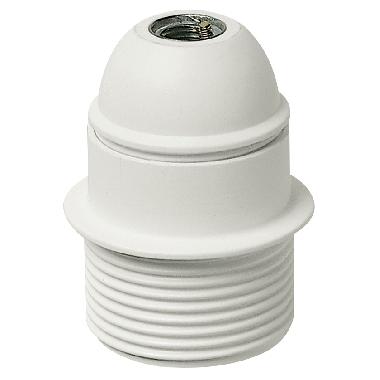 Portalampada E27 M10x1 cm/pfil. bianco product photo Photo 01 3XL