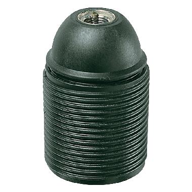 Portalampada E27 M10x1 cm/fil. nero product photo Photo 01 3XL