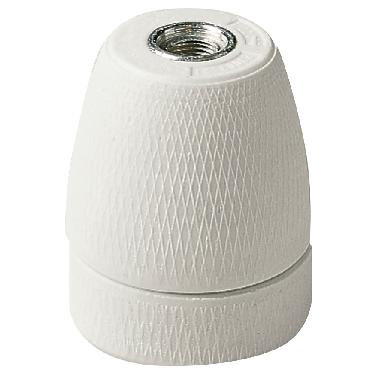 Portalampada E27 M10x1 porcellana antisv product photo Photo 01 3XL