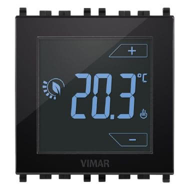 Termostato touch 2M 120-230V nero product photo Photo 01 3XL