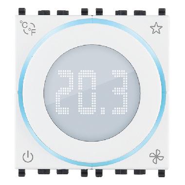 Termostato rotella domotico 2M bianco product photo Photo 01 3XL