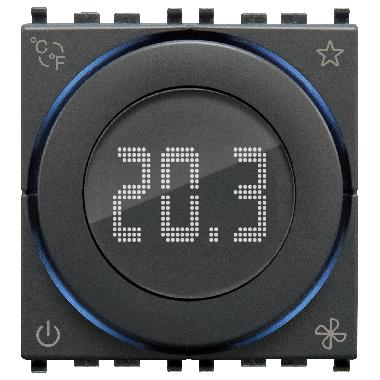 Termostato rotella connesso IoT2M grigio product photo Photo 01 3XL