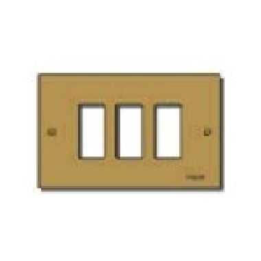 Placca 3M allum. viti bronzo product photo Photo 01 3XL