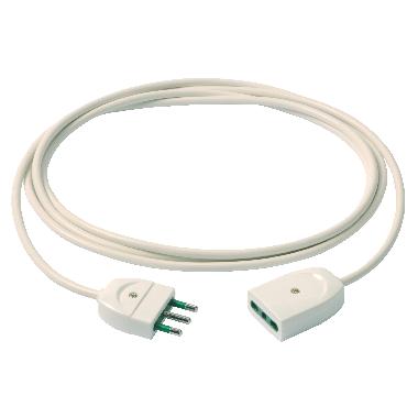 Cavo prolunga 3G1 3m bianco product photo Photo 01 3XL