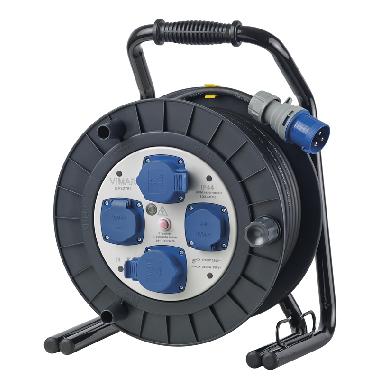 Avvolgicavo industriale 16A 4 uscite 30m product photo Photo 01 3XL