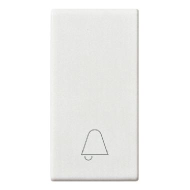 Vimar Plana 14021.C Tasto 1M simbolo campanello bianco product photo Photo 01 3XL