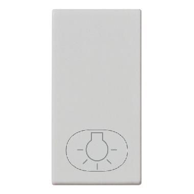 Vimar Plana 14021.L.SL Tasto 1M simbolo luce Silver product photo Photo 01 3XL