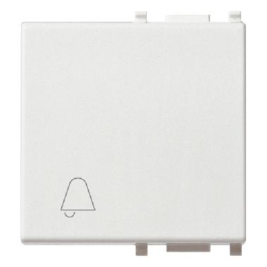 Vimar Plana 14022.C Tasto 2M simbolo campanello bianco product photo Photo 01 3XL