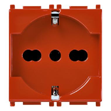 Vimar Plana 14210.R Presa 2P+T 16A universale rosso product photo Photo 01 3XL