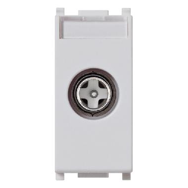 Vimar Plana 14300.01.SL Presa TV-RD-SAT diretta Silver product photo Photo 01 3XL