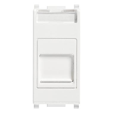Vimar Plana 14337.C Adattatore portello RJ45 Keystone bianco product photo Photo 01 3XL