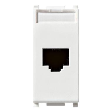 Vimar Plana 14339.14 Presa RJ45 Netsafe Cat6 FTP bianco product photo Photo 01 3XL