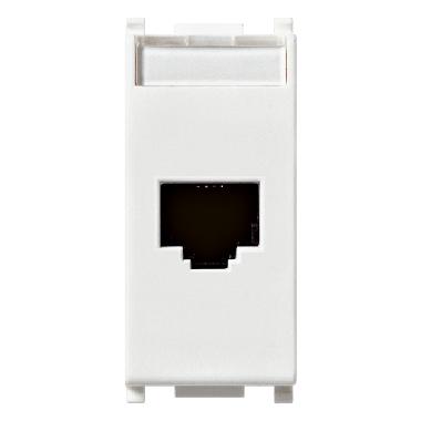 Vimar Plana 14339.16 Presa RJ45 Netsafe Cat6A FTP bianco product photo Photo 01 3XL
