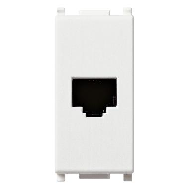 Vimar Plana 14342.AB Presa RJ45 8/8 mors. vite antibatterico product photo Photo 01 3XL