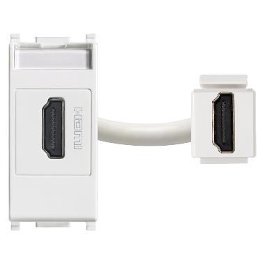 Vimar Plana 14346 Presa HDMI 2.1b bianco product photo Photo 01 3XL
