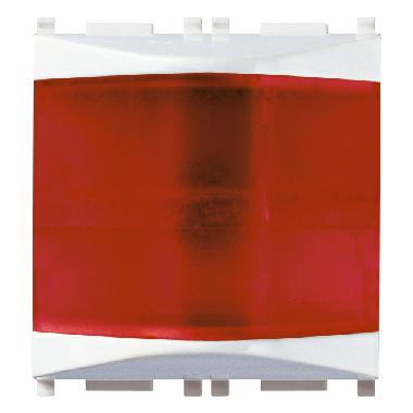 Vimar Plana 14387.R Spia prismatica rosso bianco product photo Photo 01 3XL