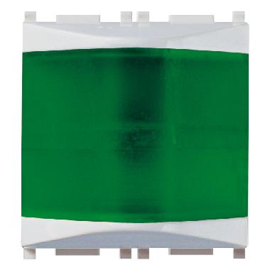 Vimar Plana 14387.V.SL Spia prismatica verde Silver product photo Photo 01 3XL