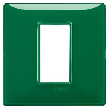 Vimar Plana 14641.47 Placca 1M Reflex smeraldo product photo Photo 01 3XL