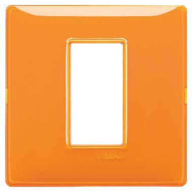 Vimar Plana 14641.48 Placca 1M Reflex arancio product photo Photo 01 3XL