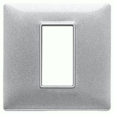 Vimar Plana 14641.71 Placca 1M Silver product photo Photo 01 3XL