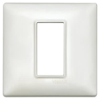 Vimar Plana Placca 1M argento perlato product photo Photo 01 3XL