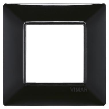 Vimar Plana 14642.05 Placca 2M nero product photo Photo 01 3XL