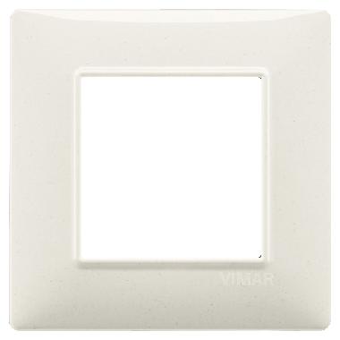 Vimar Plana 14642.06 Placca 2M bianco granito product photo Photo 01 3XL