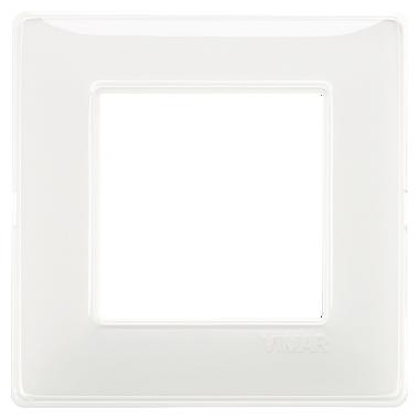 Vimar Plana 14642.41 Placca 2M Reflex neve product photo Photo 01 3XL