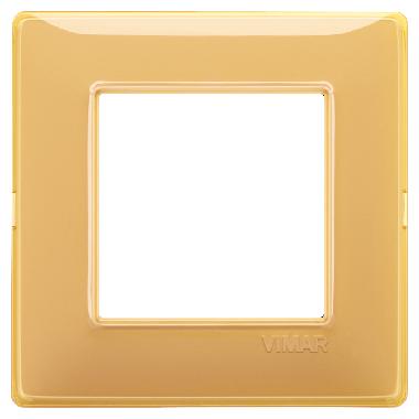 Vimar Plana 14642.43 Placca 2M Reflex ambra product photo Photo 01 3XL