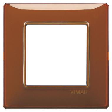 Vimar Plana 14642.49 Placca 2M Reflex tabacco product photo Photo 01 3XL