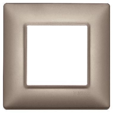 Vimar Plana 14642.74 Placca 2M nichel perlato product photo Photo 01 3XL